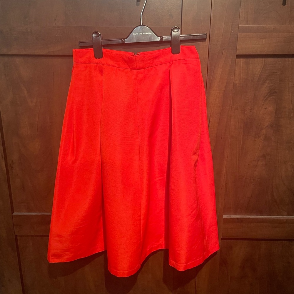 New York & Co pleated midi skirt size 6